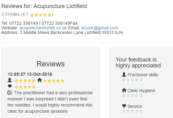 Review New Clinic User